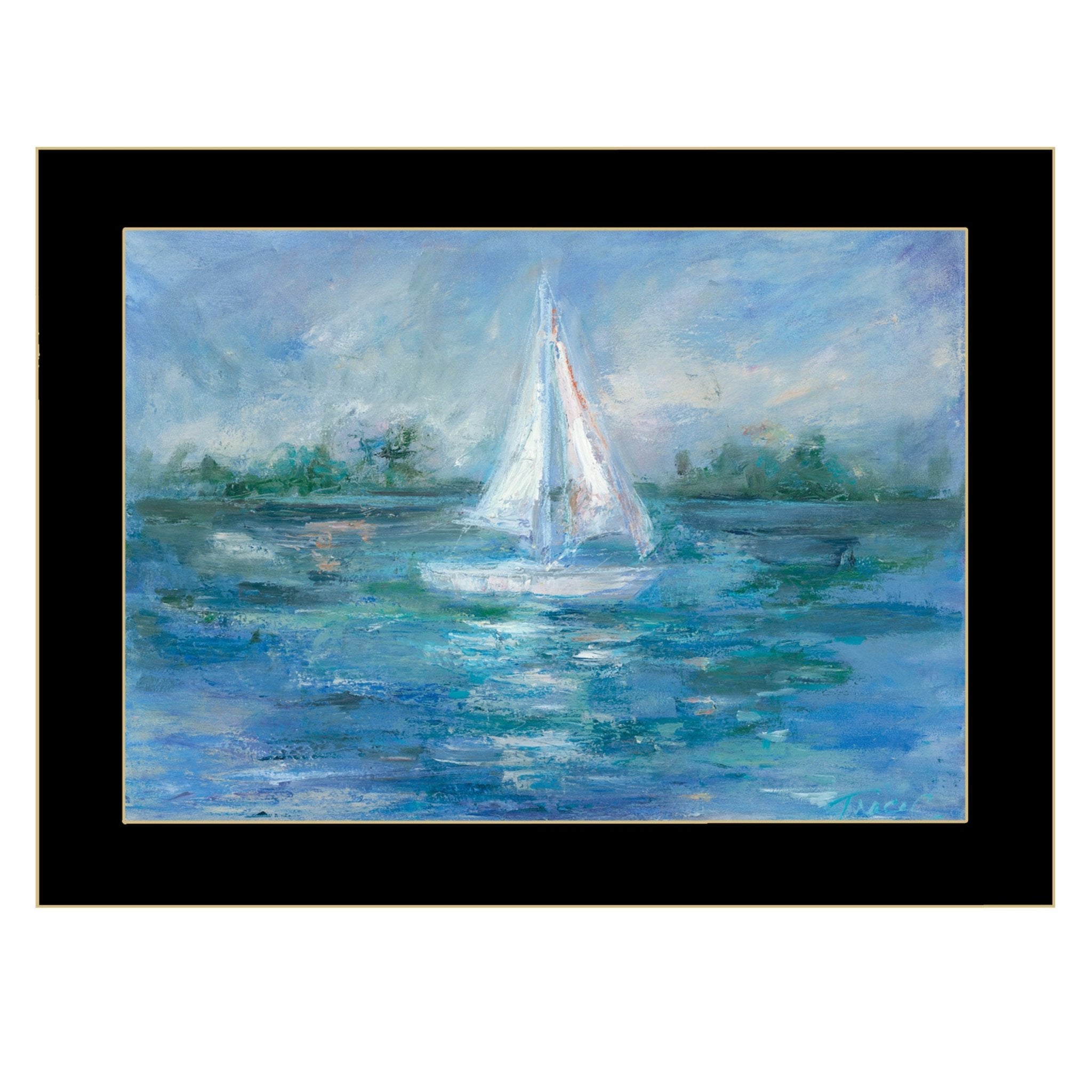 "A Day In the Life" By Tracy Owen - Cullimore, Ready to Hang Framed Print, Black Frame - Rainbowbestdeals