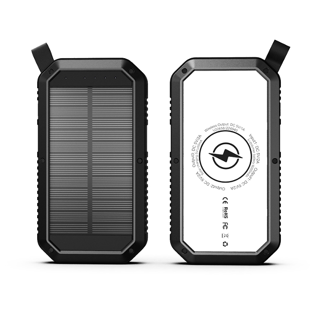 Solar Mobile Phone Charger Solar charger USB Solar charger 20000 mAh Wireless Solar Mobile Charger Solar Charging Adapter; Folding Mobile Phone Mobil