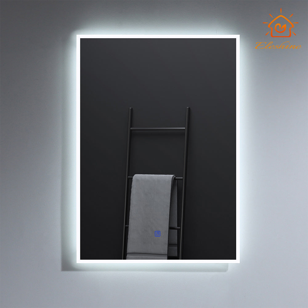 Eleshine LED Bathroom Mirror 24x36 with Backlit, Lighted Vanity Mirror Bathroom Mirror with LED Lights, Anti-Fog LED Vanity Mirror, Dimmable, Memory,Horizontal/Vertical