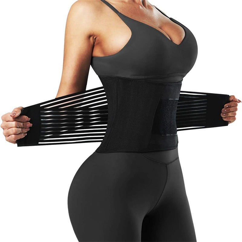 Waist Trainer Belt for Women; Waist Cincher Trimmer; Slimming Body Shaper Belt