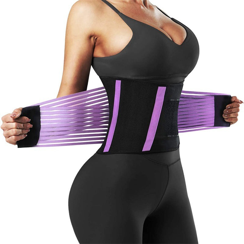 Waist Trainer Belt for Women; Waist Cincher Trimmer; Slimming Body Shaper Belt