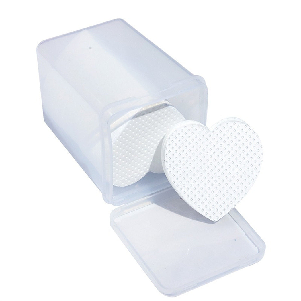 New Wholesale 200 Pieces/Box Nail Beauty Eyelash Supplies Eyelash Glue Cleaning Cotton Piece Nail Washing Cotton Nail Remover Cotton