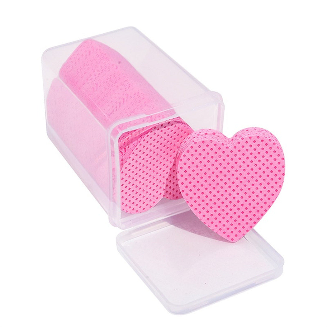 New Wholesale 200 Pieces/Box Nail Beauty Eyelash Supplies Eyelash Glue Cleaning Cotton Piece Nail Washing Cotton Nail Remover Cotton