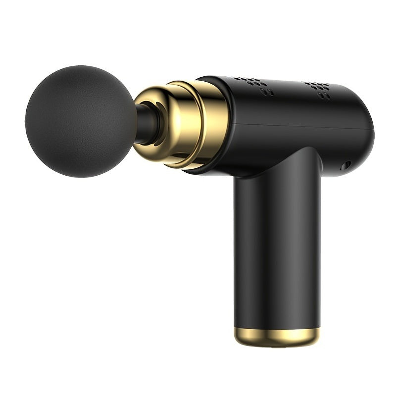 1pc Mini Massage Gun; Fascia Handheld Gun; Pocket Deep Tissue Muscle Percussion Relaxation Massager For Body Neck; Electric Massager For Sore Muscle; Stiffness; Sciatica