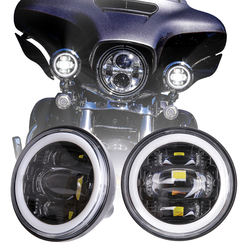 4.5inch motorcycle fog lamp. (FOR Harley gliding Road king)