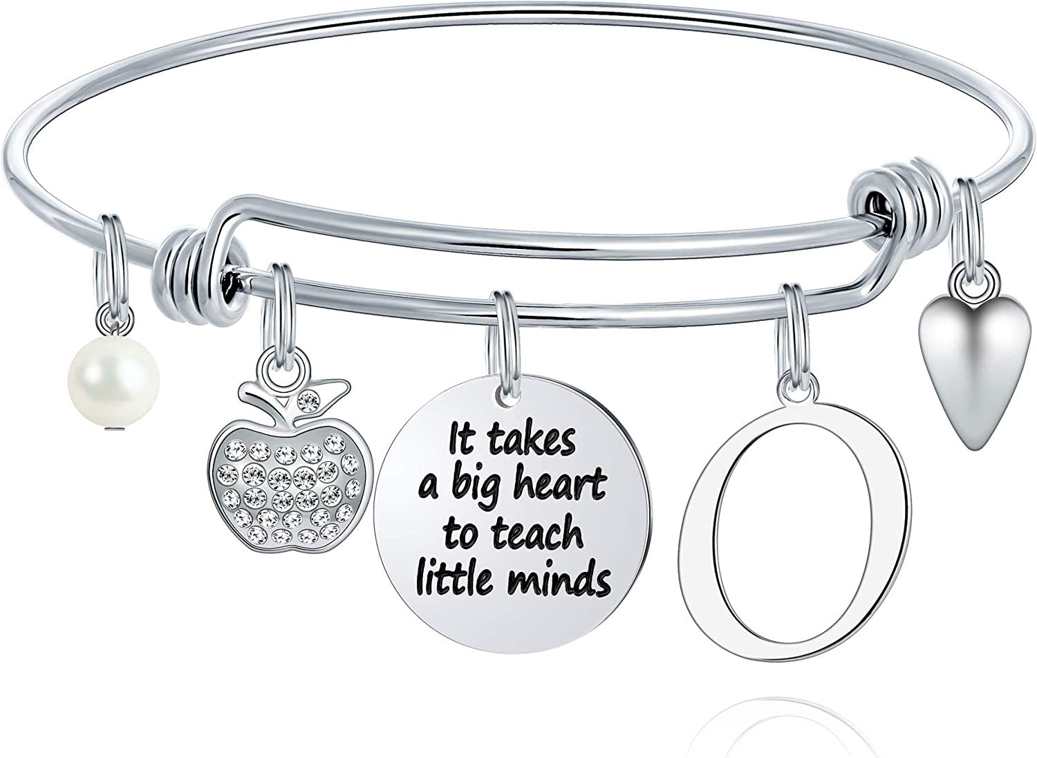 M MOOHAM Teacher Gifts for Women; Teacher Bracelet Teacher Appreciation Gifts End of Year Teacher Gifts for Teachers on Teachers Day