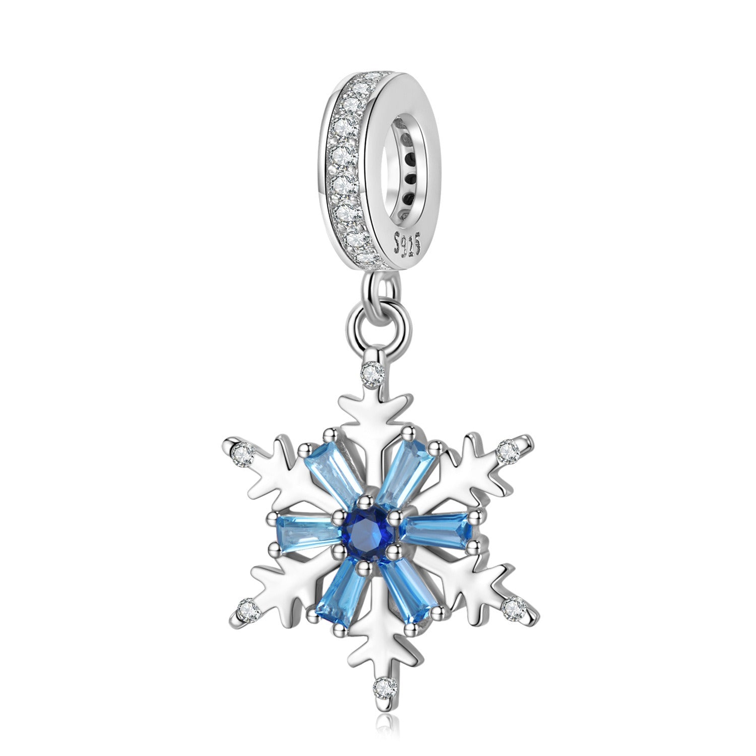 Christmas Collection Beaded Pendant S925 Sterling Silver