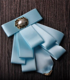 Gold Covered Corner Multilayer Bow Tie