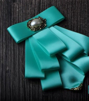 Gold Covered Corner Multilayer Bow Tie