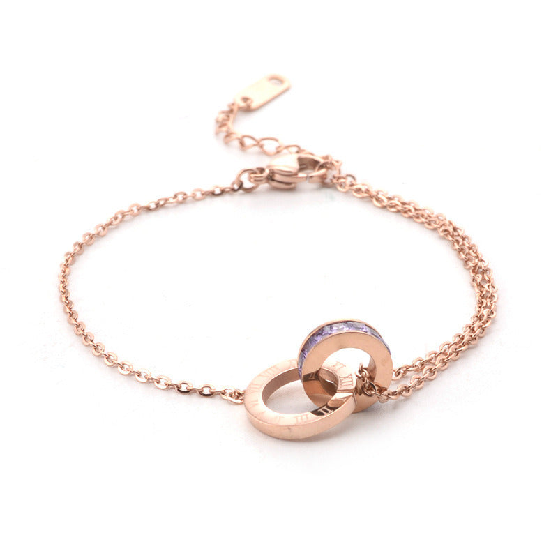 Women's Fashion Simple Personality Geometric Anklet