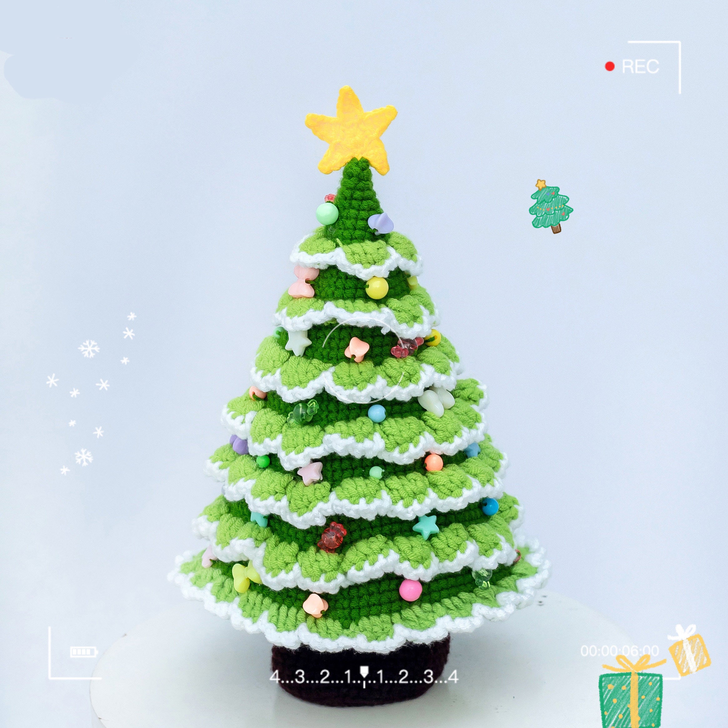 Christmas Handmade Diy Making Gift Yarn Crochet