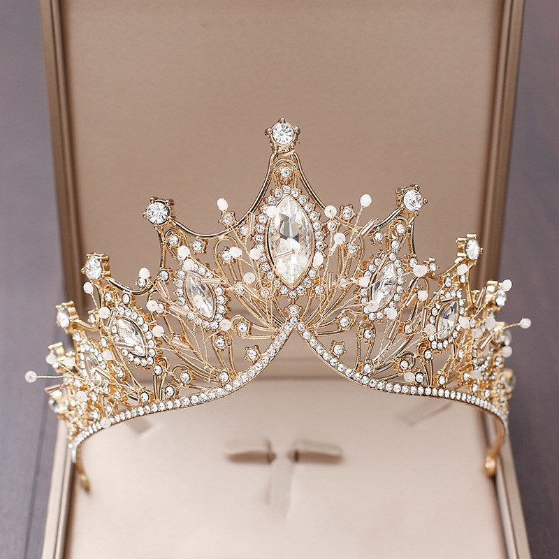 Crown Bride Leader Wedding Dress Headwear Luxury