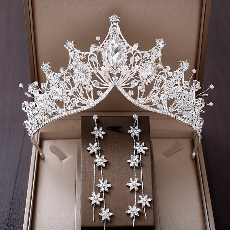 Crown Bride Leader Wedding Dress Headwear Luxury