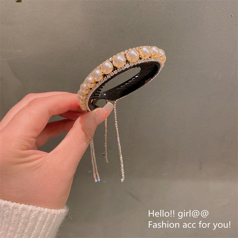 Ponytail Buckle Clip Headdress Summer