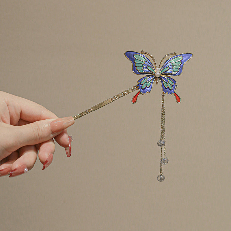 Fashion Butterfly Step Hairpin Simple
