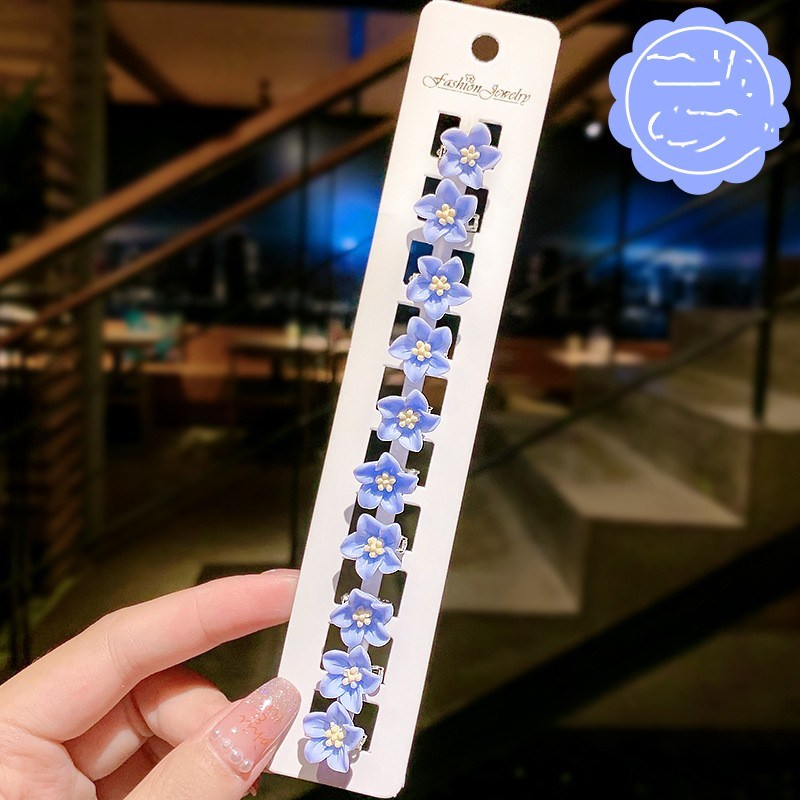 Young Girls Cute Hair Clip Princess Super Fairy Bean Buckle