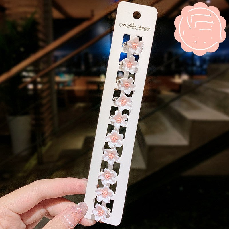 Young Girls Cute Hair Clip Princess Super Fairy Bean Buckle