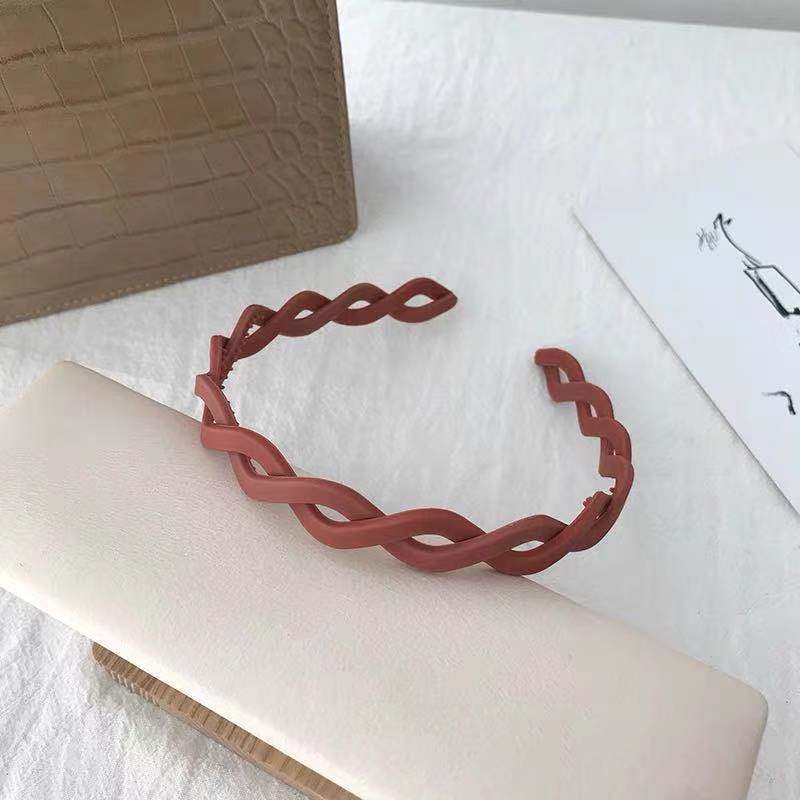 New Minimalistic Headdress Candy Color Plastic Headband