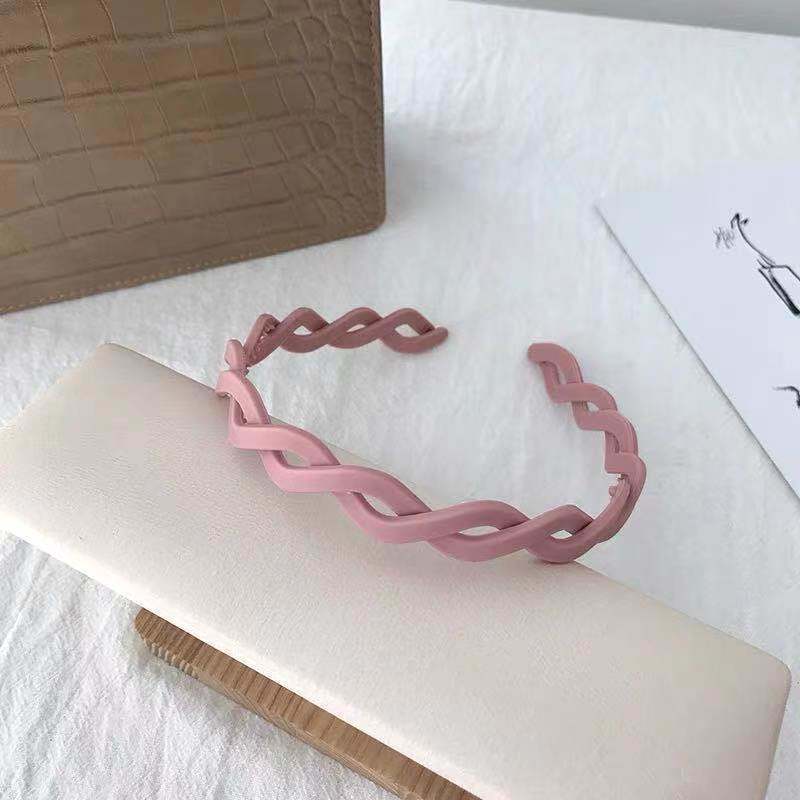 New Minimalistic Headdress Candy Color Plastic Headband