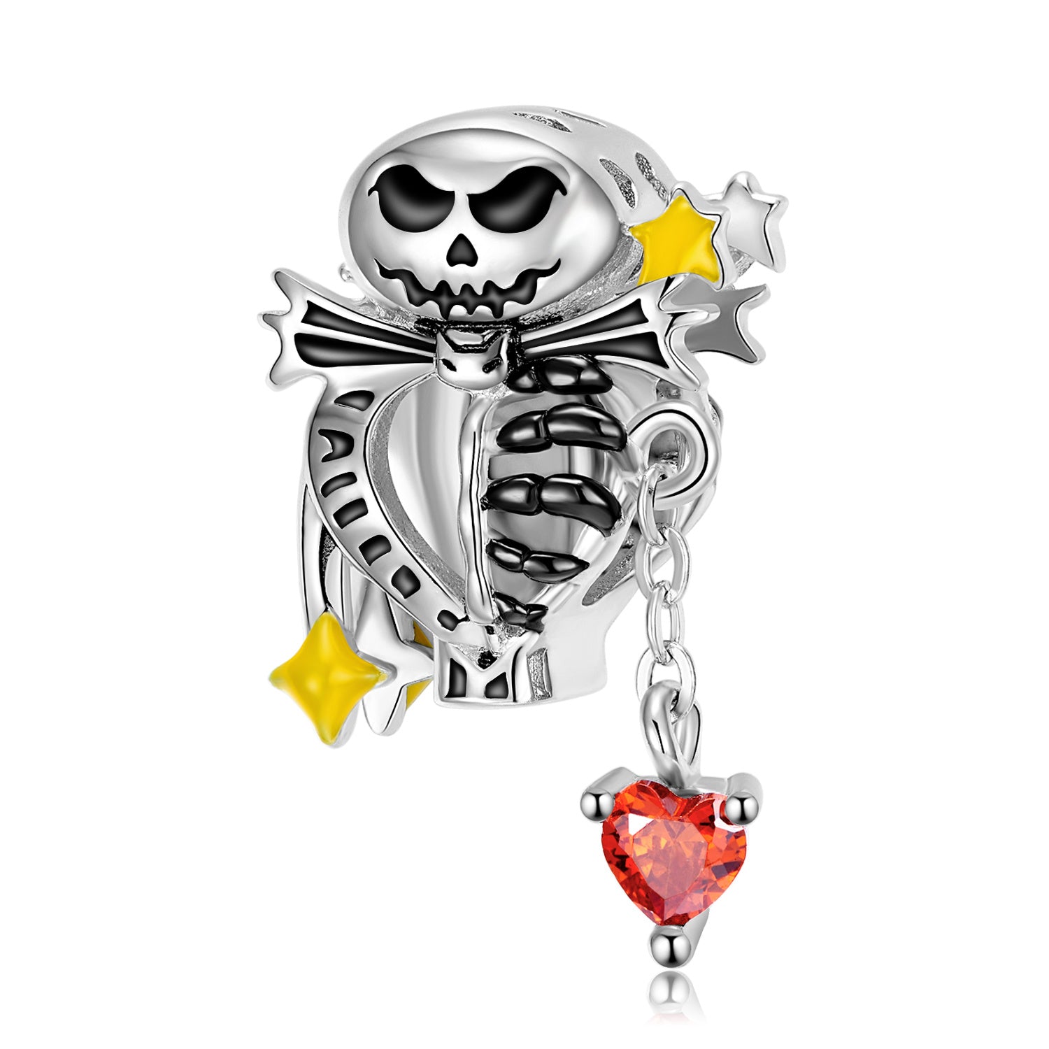 Heart Bead Punk Dropped By Skeleton
