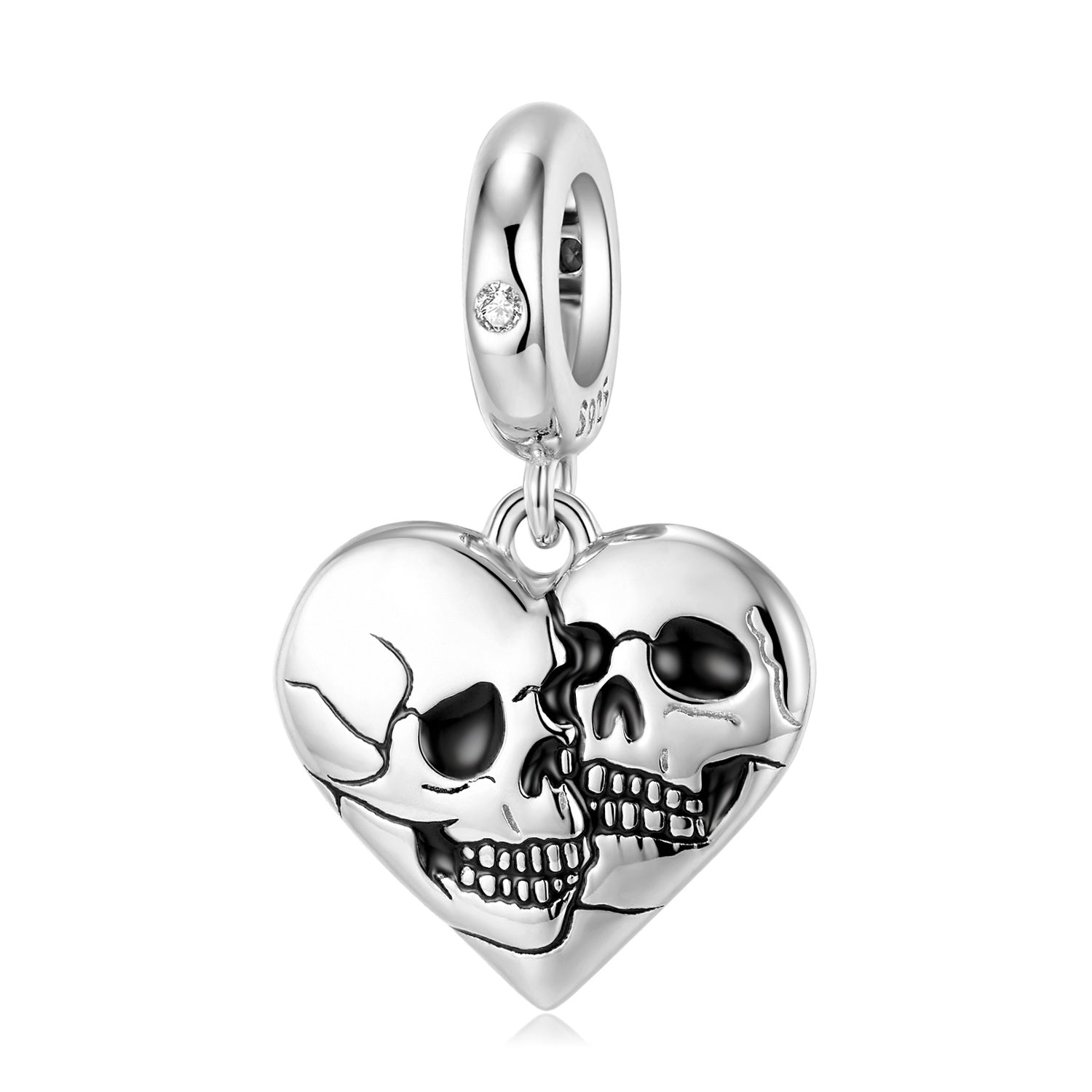 Heart Bead Punk Dropped By Skeleton