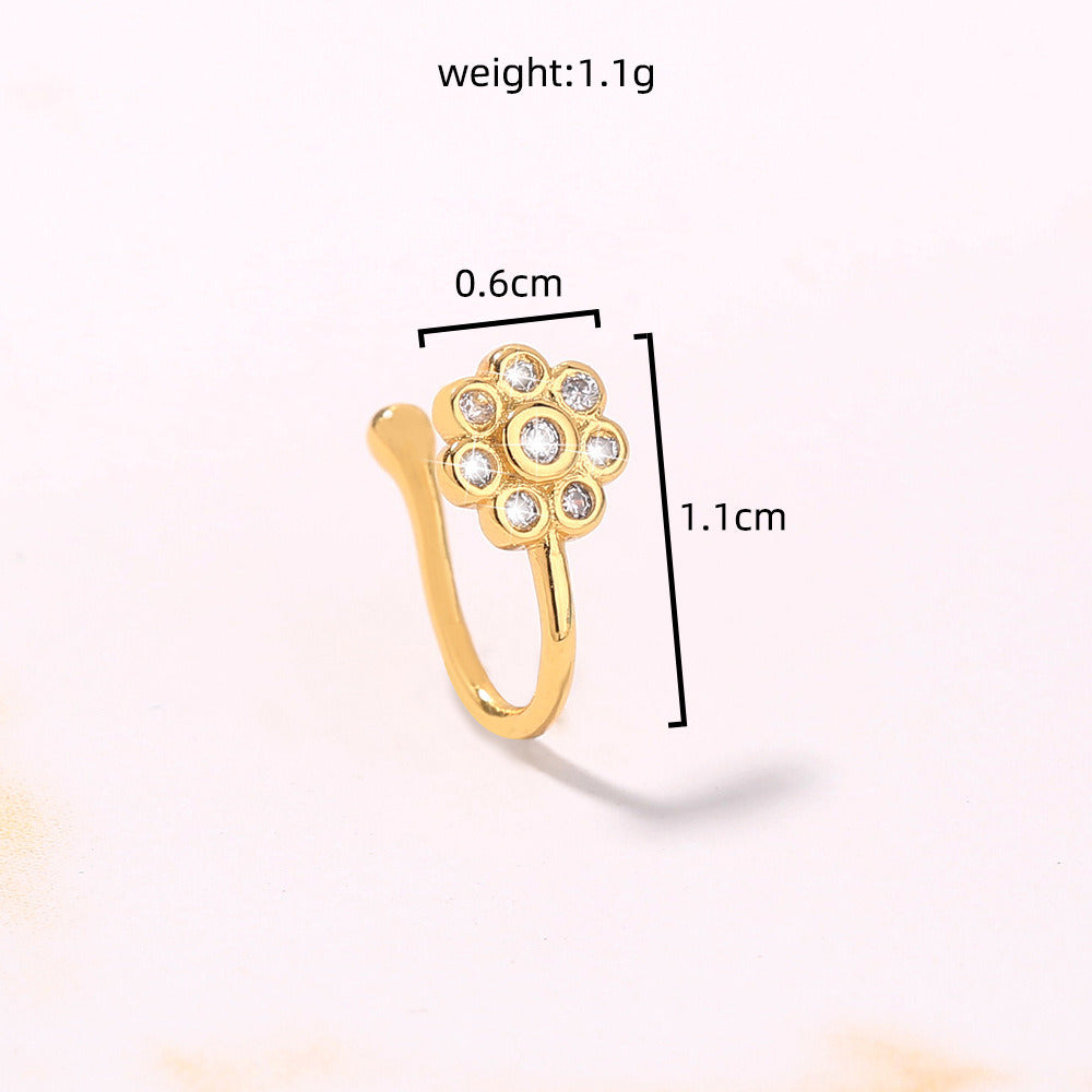 Women's Fashion Petite Piercing Nose Rings