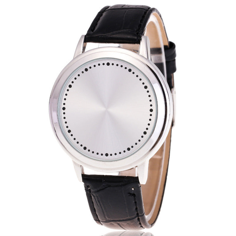 Foreign Trade Horse Running Light Fashion Simple New Men's Creative Electronic Watch Personality Cool LED Teenagers Concept Watch