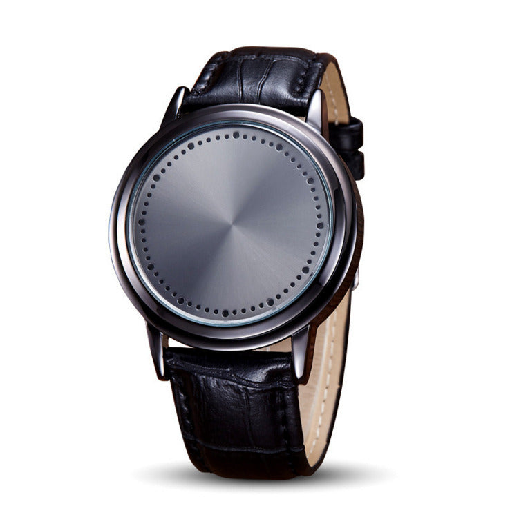 Foreign Trade Horse Running Light Fashion Simple New Men's Creative Electronic Watch Personality Cool LED Teenagers Concept Watch