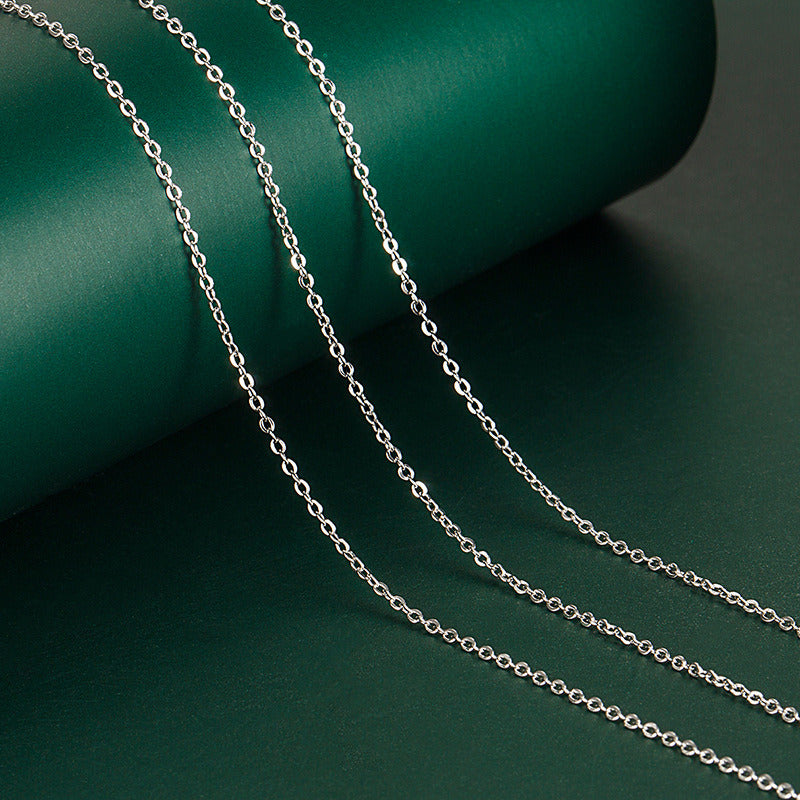 Mosan Diamond Love Heart Pendant Fashion Necklace Jewelry