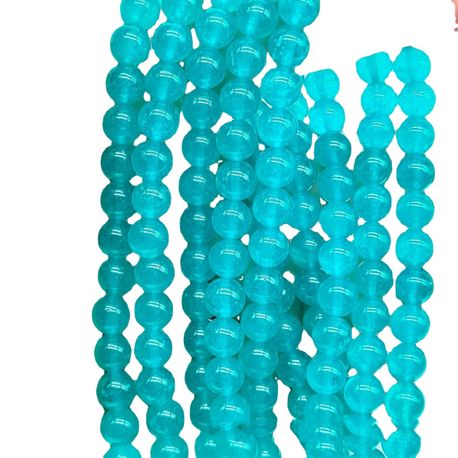 Aquamarine Glass Crystal Loose Beads
