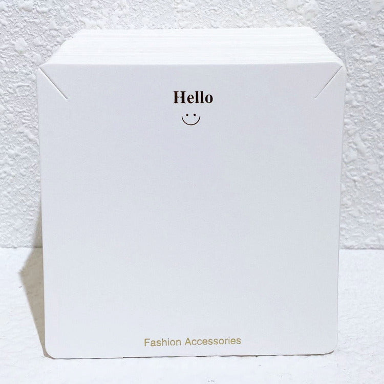 Bronzing Craft Necklace Jewelry Packaging Card