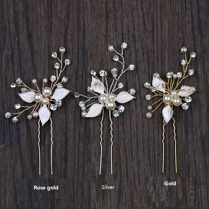 Bridal Handmade Leaf Hairpin Dress Wedding Accessories