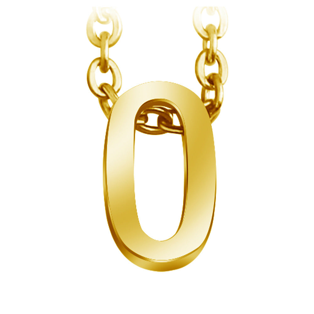 26 English Letter Surname Short Collarbone Chain