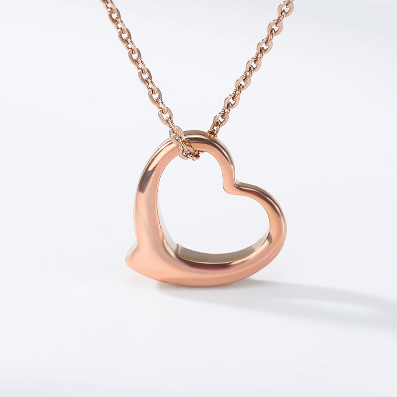 Women's Gold-plated 18K Love Pendant Necklace