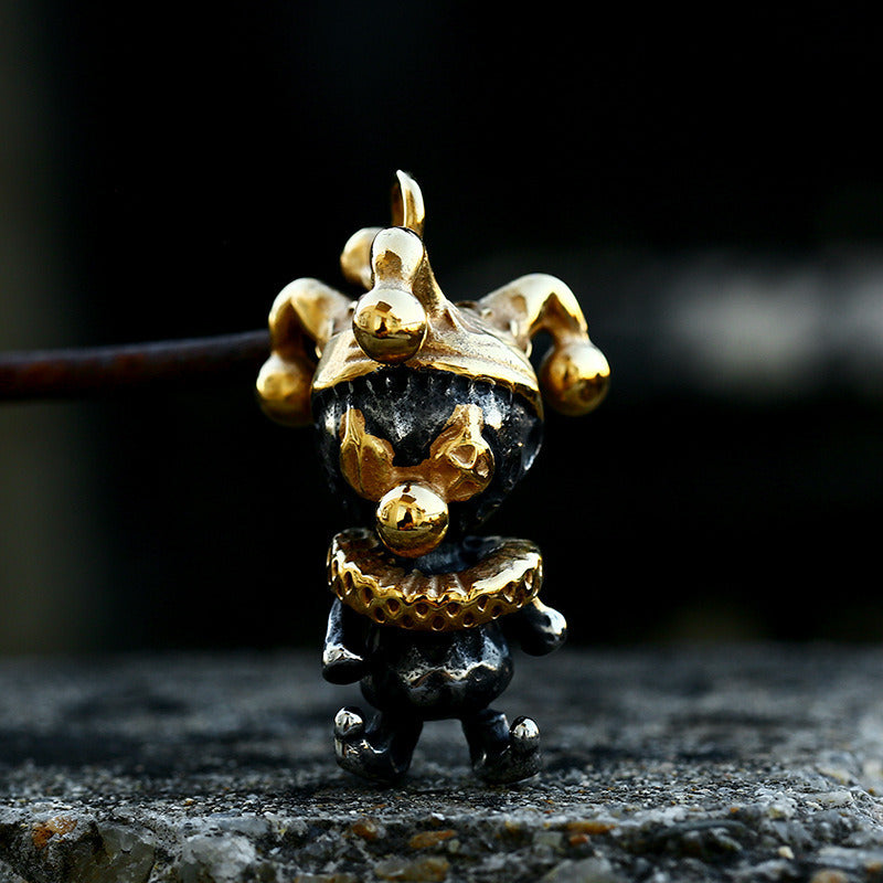 New Electroplated Personality Doll Pendant