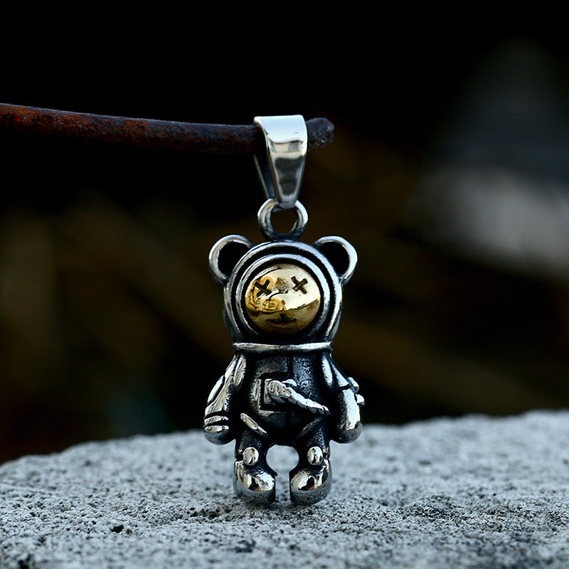 New Electroplated Personality Doll Pendant