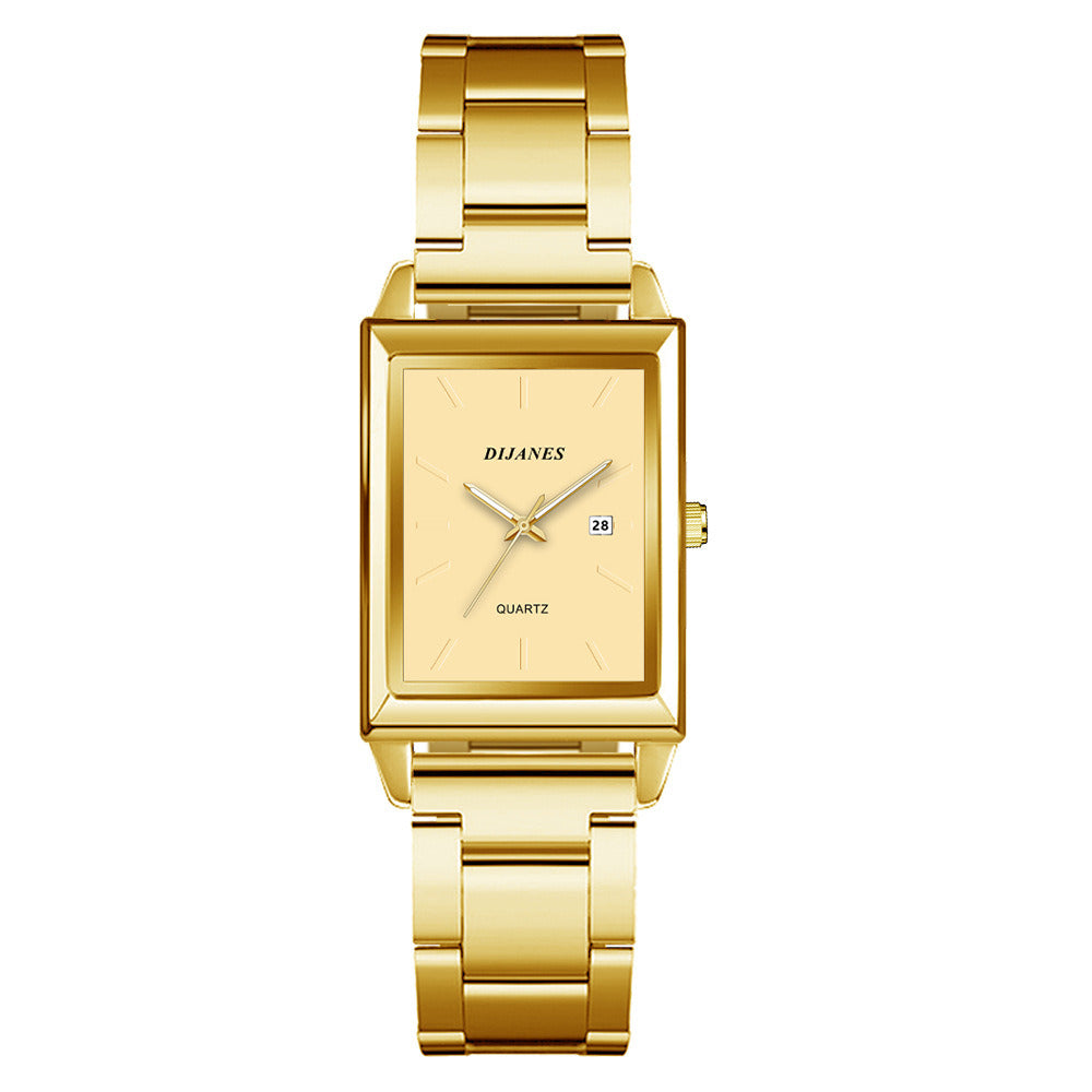 Quartz Calendar Business Men's Watch