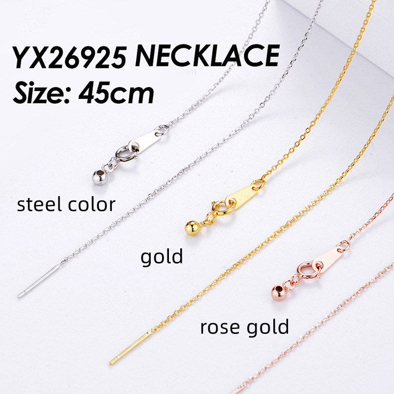 Simple 6MM Stainless Steel Accessories December