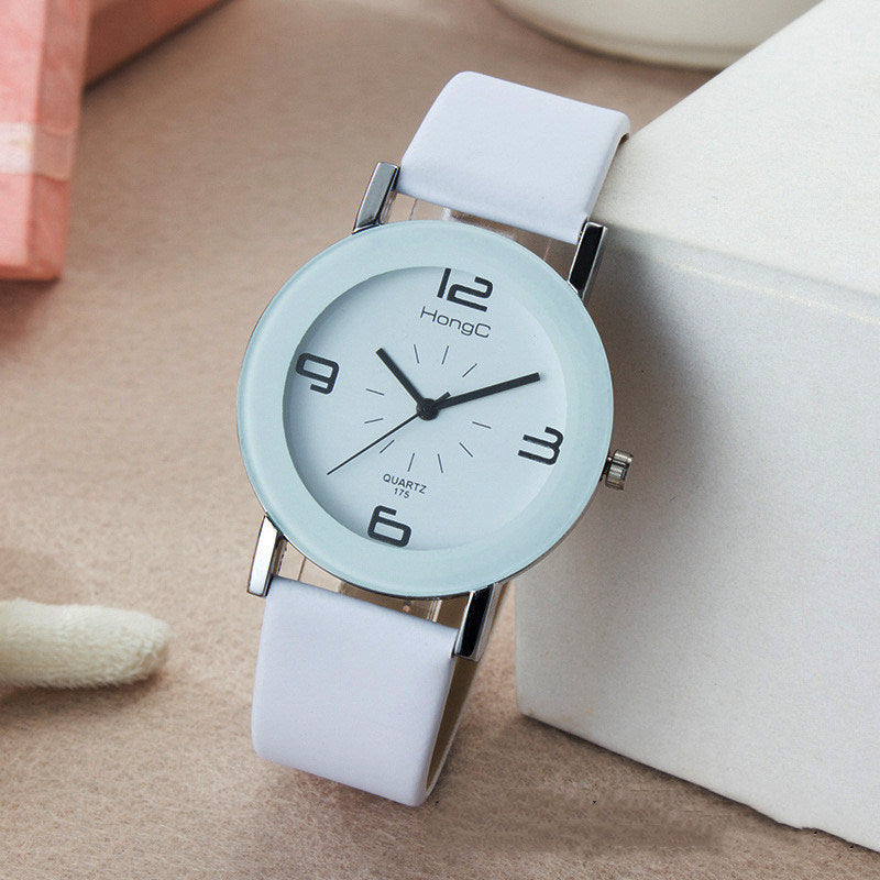 175shopee Quartz Couple's Watch Simple White