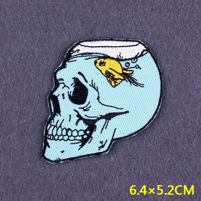 Punk Butterfly Applique Embroidery Patch