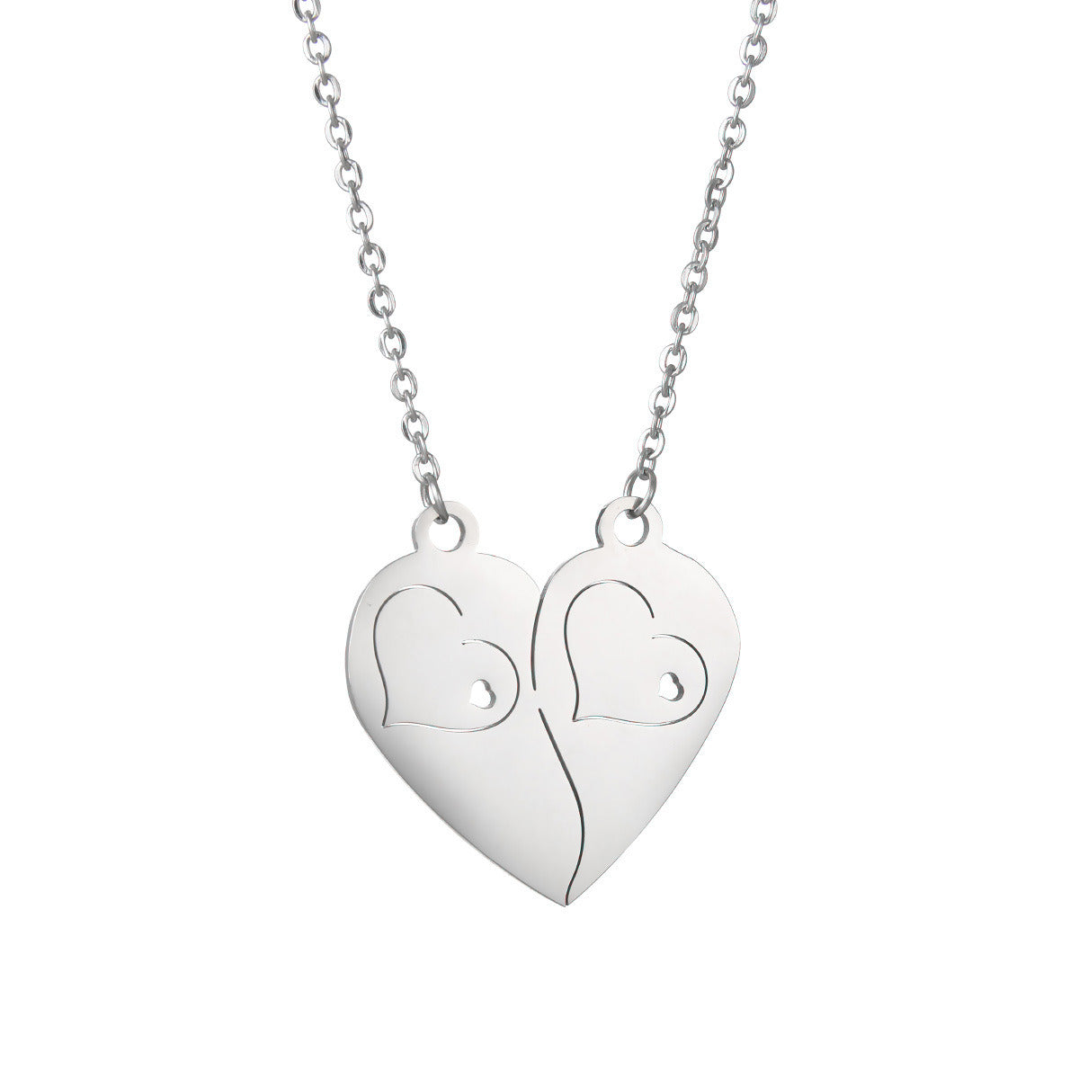 Popular New Couple Necklace Love Double Spell