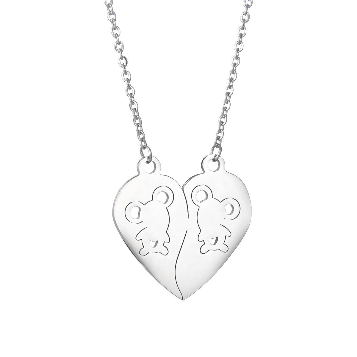 Popular New Couple Necklace Love Double Spell