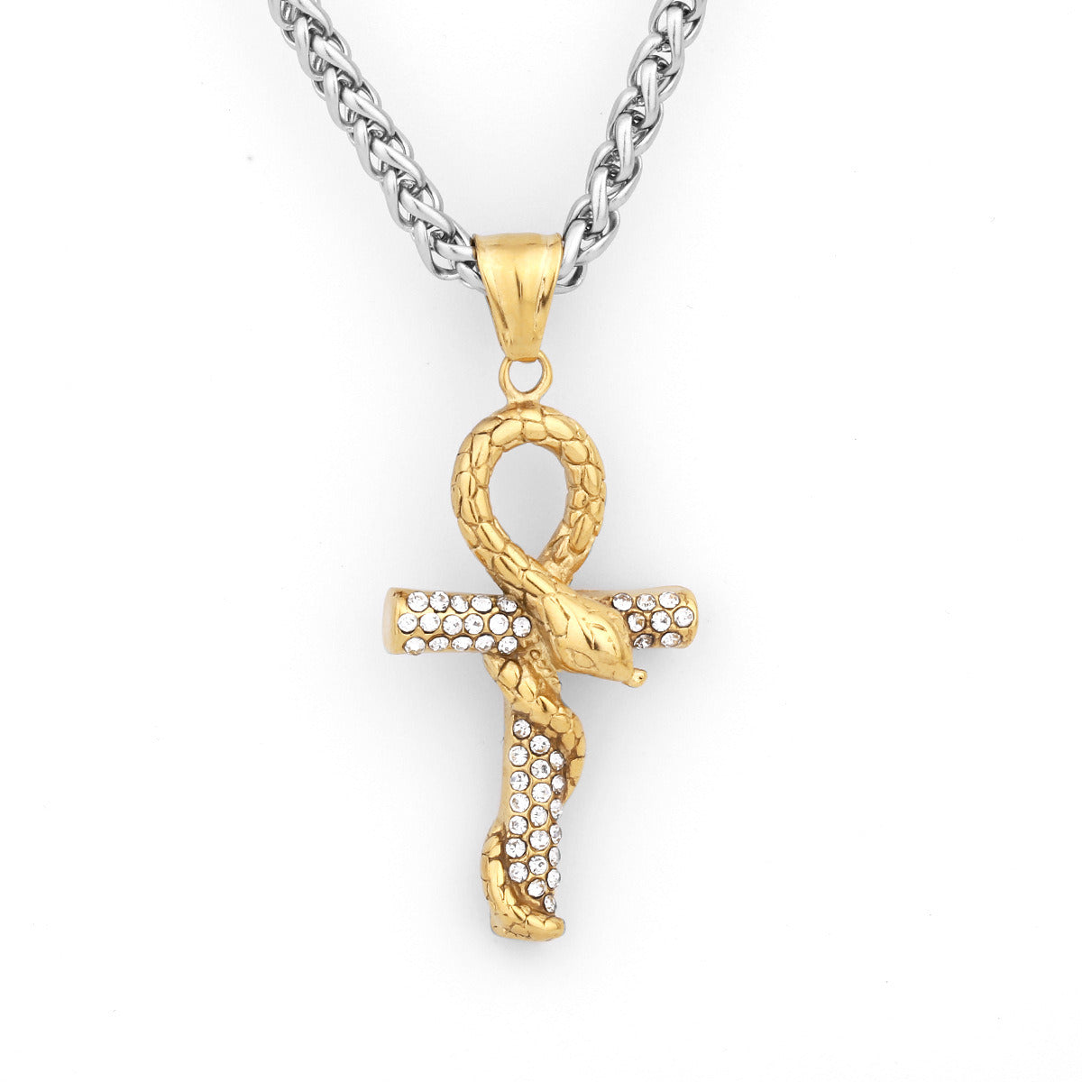 Fashion Personality Cross Stainless Steel Pendant
