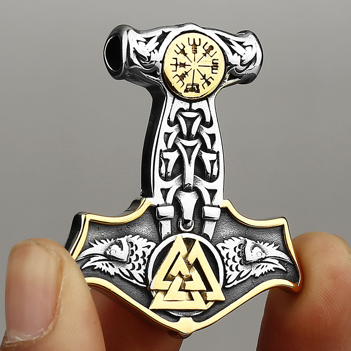 Men's Fashion Stainless Steel Pendant Necklace