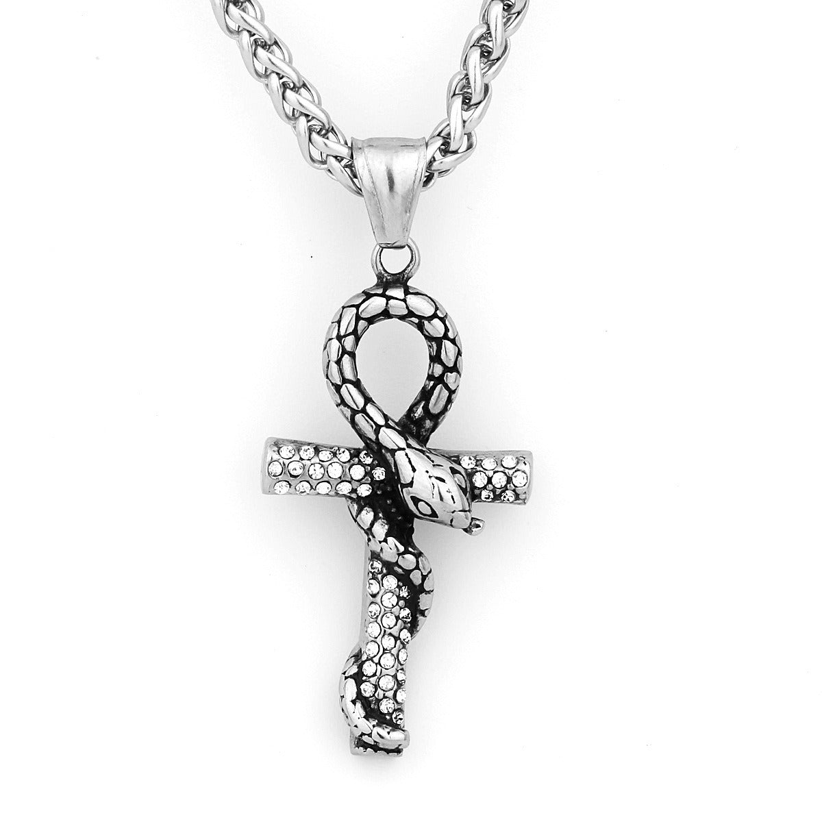 Fashion Personality Cross Stainless Steel Pendant