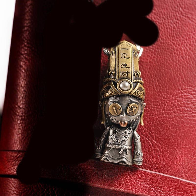 Black And White Impermanence Pendant Decoration Personality Retro