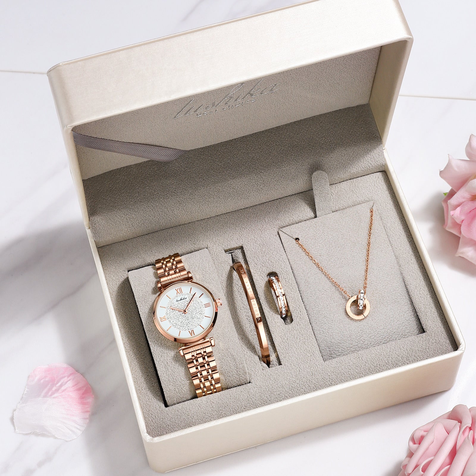 Full Star Steel Band Fashion Women's Watch