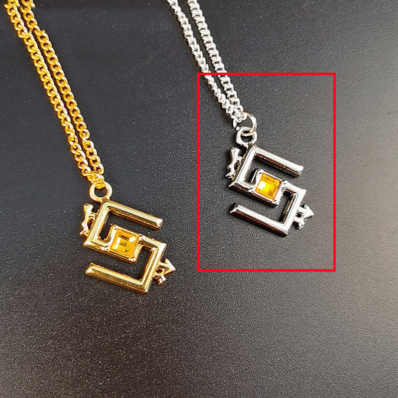 Eye Of God GenshinImpact Metal Necklace Keychain Pendant