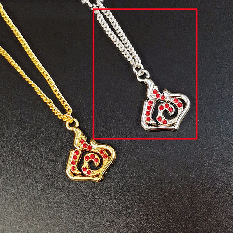 Eye Of God GenshinImpact Metal Necklace Keychain Pendant