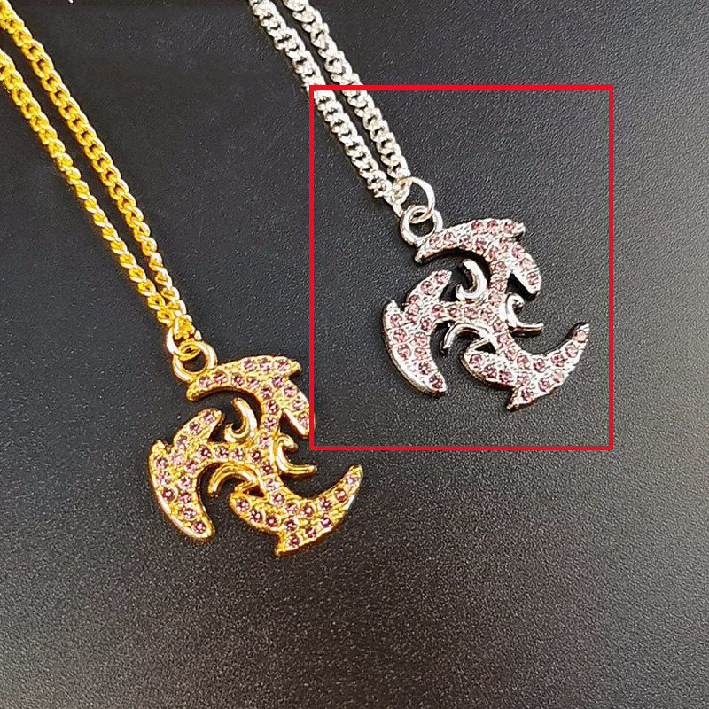 Eye Of God GenshinImpact Metal Necklace Keychain Pendant